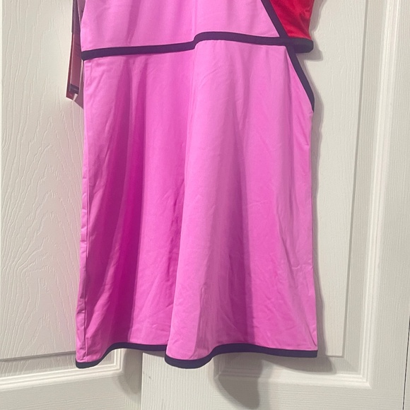 Fila  Love 30 Sleeveless Faux Wrap Tennis Dress size S 50+UPS.  CONT L - Picture 10 of 13
